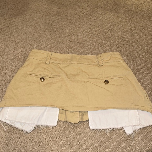 Never worn Luxe To Kill micro tan pleated skirt - Picture 3 of 3